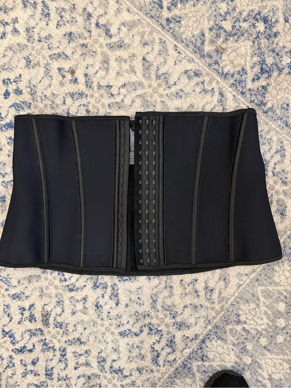 Corset Story Black Steel Bone Under bust waist trainer size 34